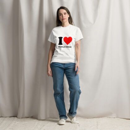Camiseta I ❤ Trabajo Social