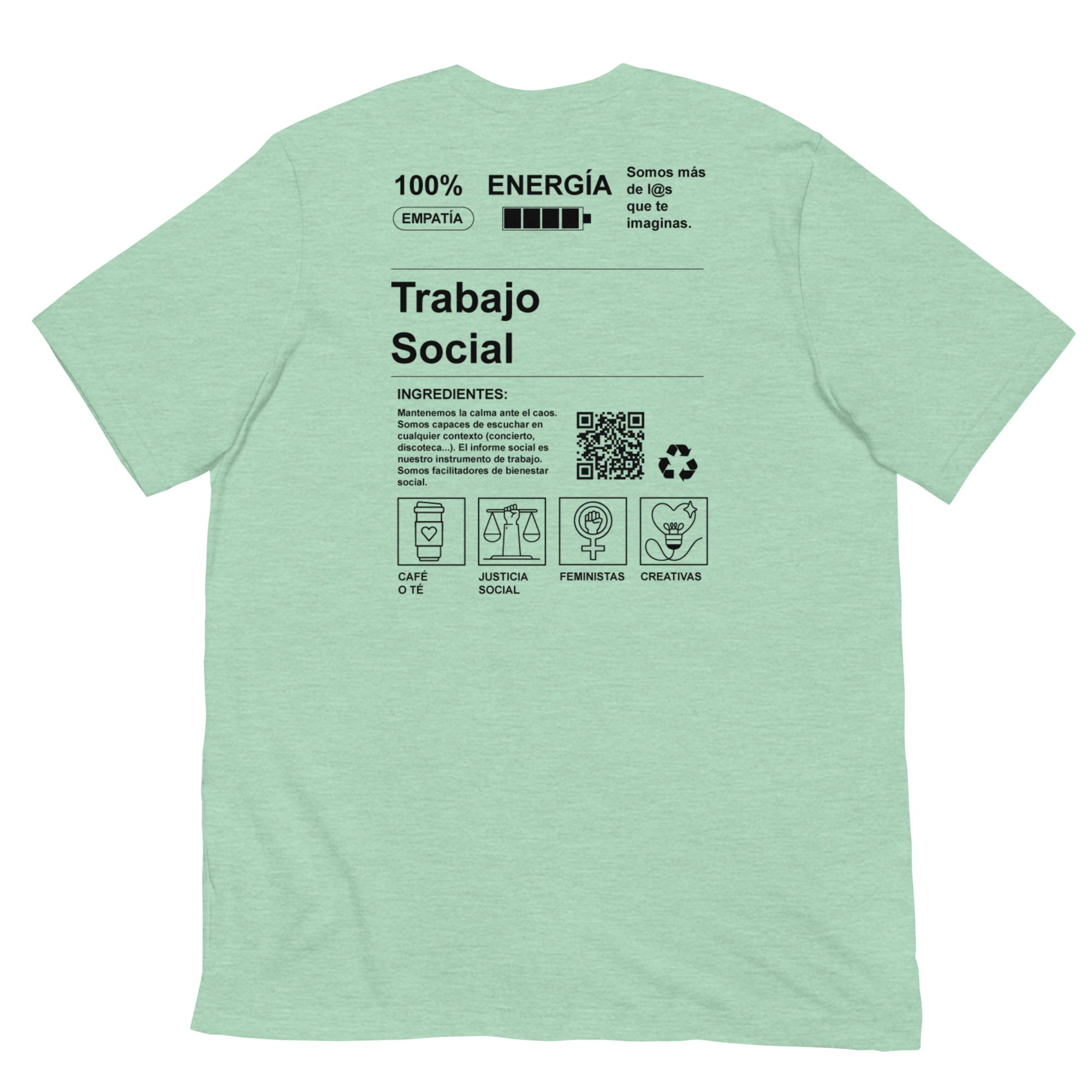 TRABAJO SOCIAL | Camiseta de manga corta unisex - Imagen 23