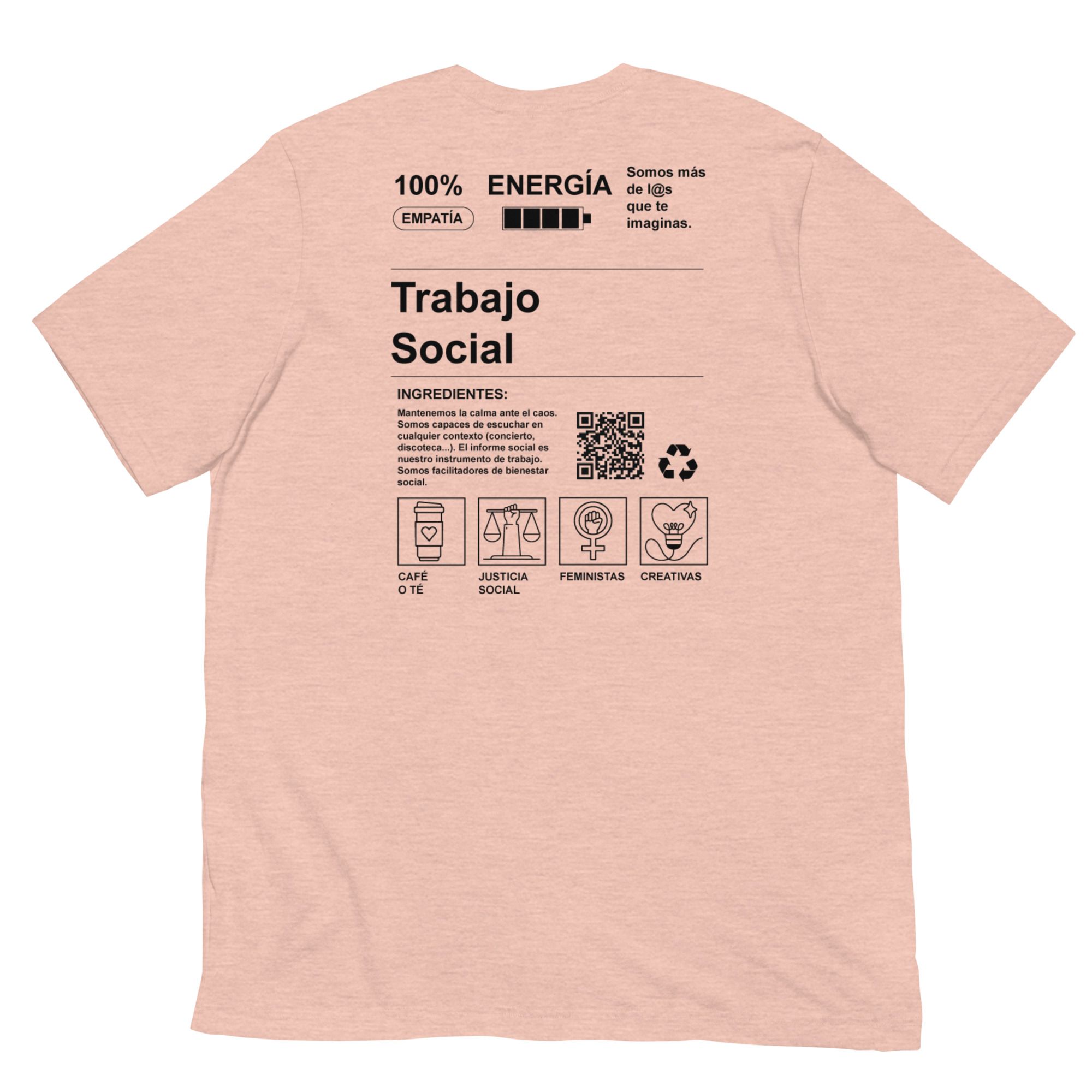TRABAJO SOCIAL | Camiseta de manga corta unisex - Imagen 27