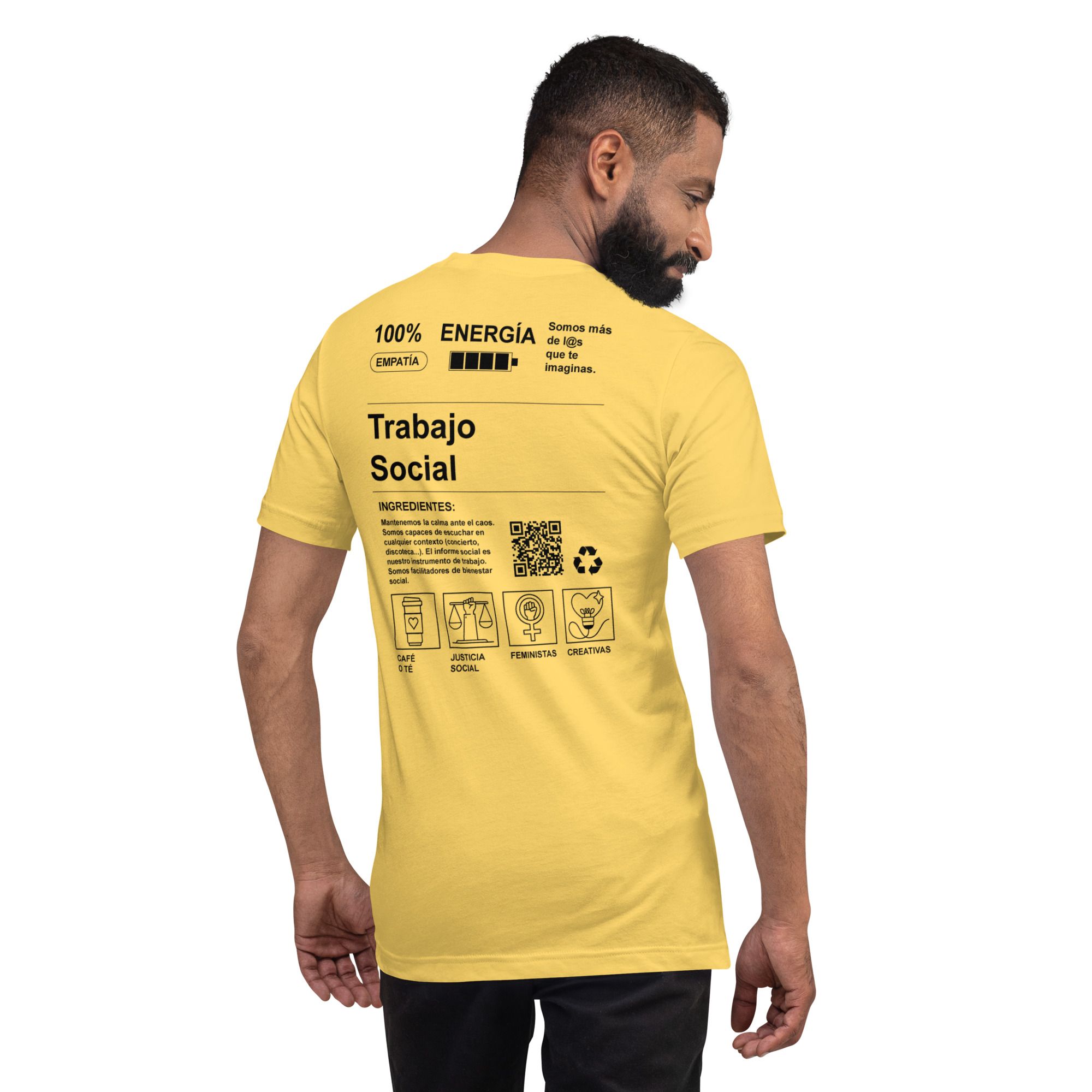 TRABAJO SOCIAL | Camiseta de manga corta unisex - Imagen 13