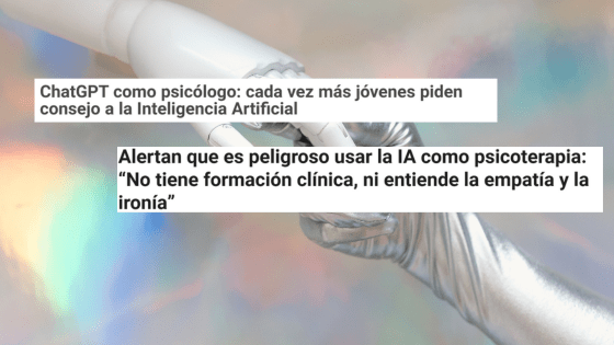 inteligencia artificial psicólogo