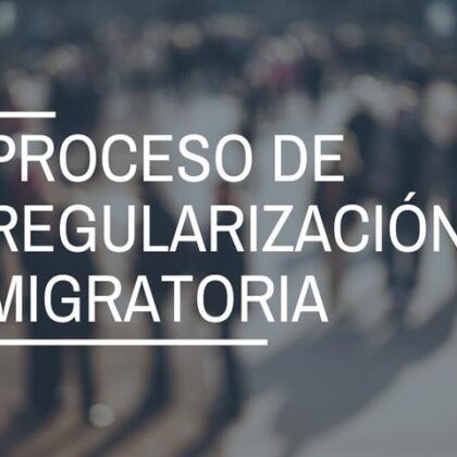 Información y orientación Regularización Extraordinaria 2026